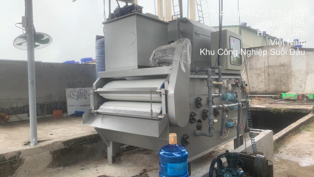 Máy ép bùn Băng tải