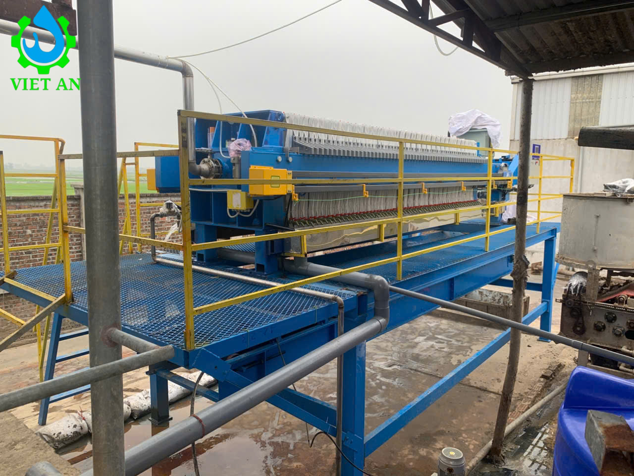 Máy ép bùn khung bản 1250