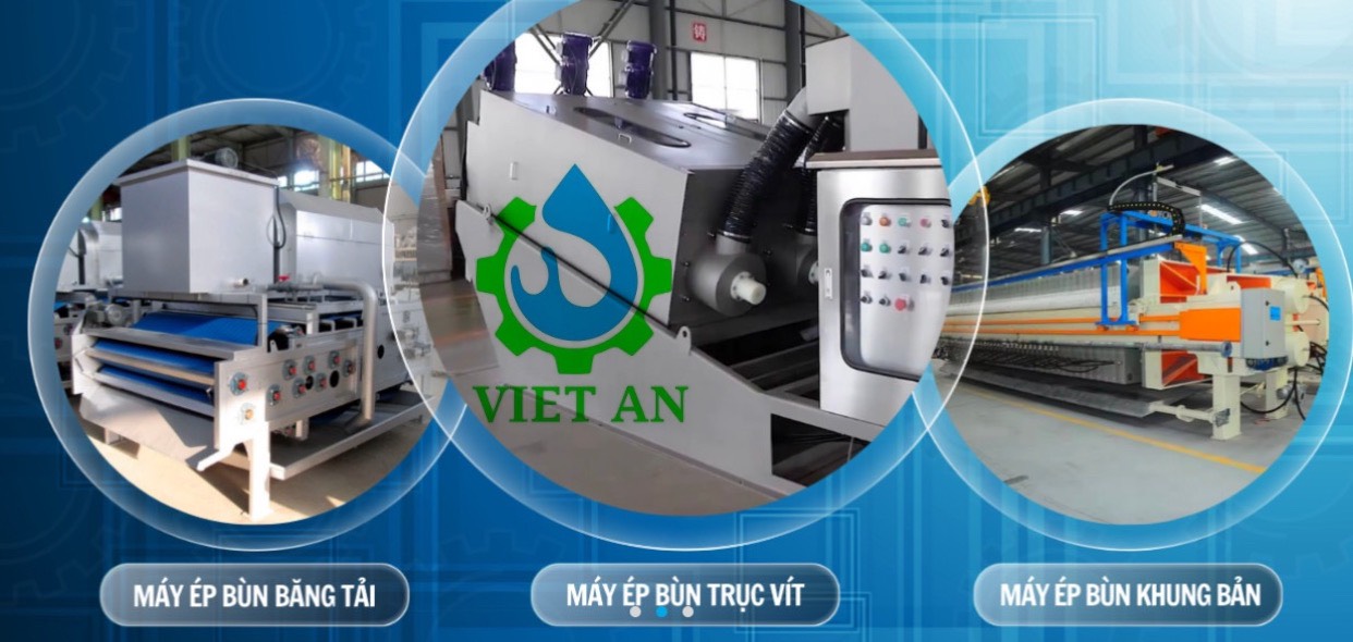 Các dòng máy ép bùn