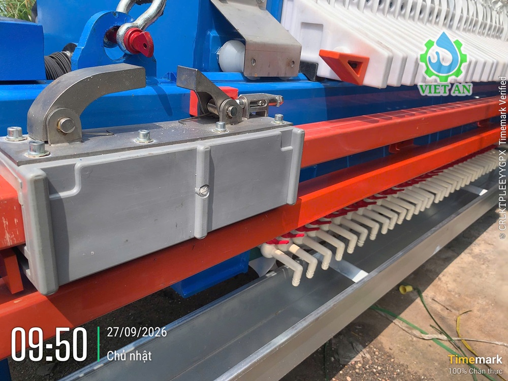 Máy ép bùn khung bản 800 Việt An