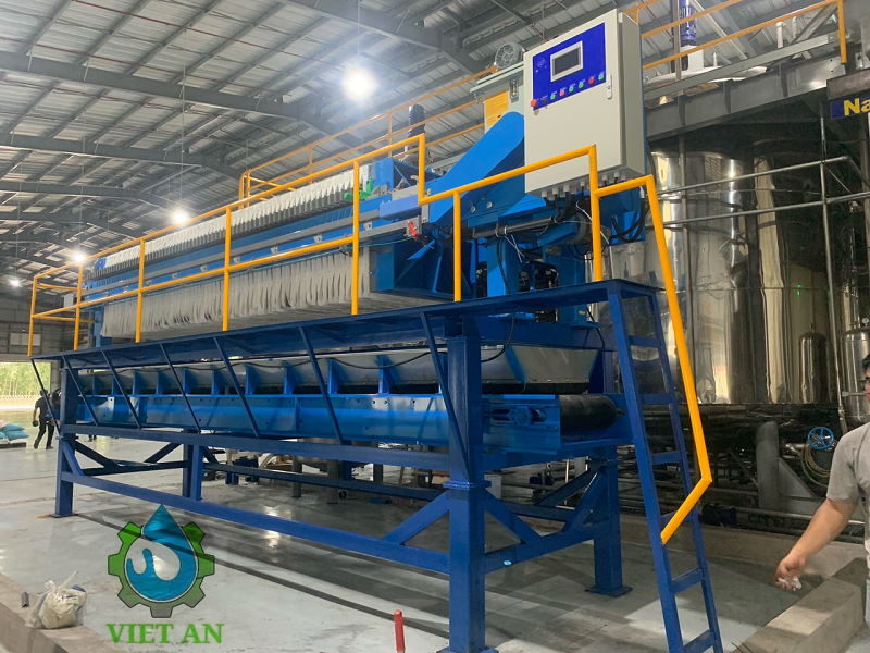 Máy ép bùn Khung bản