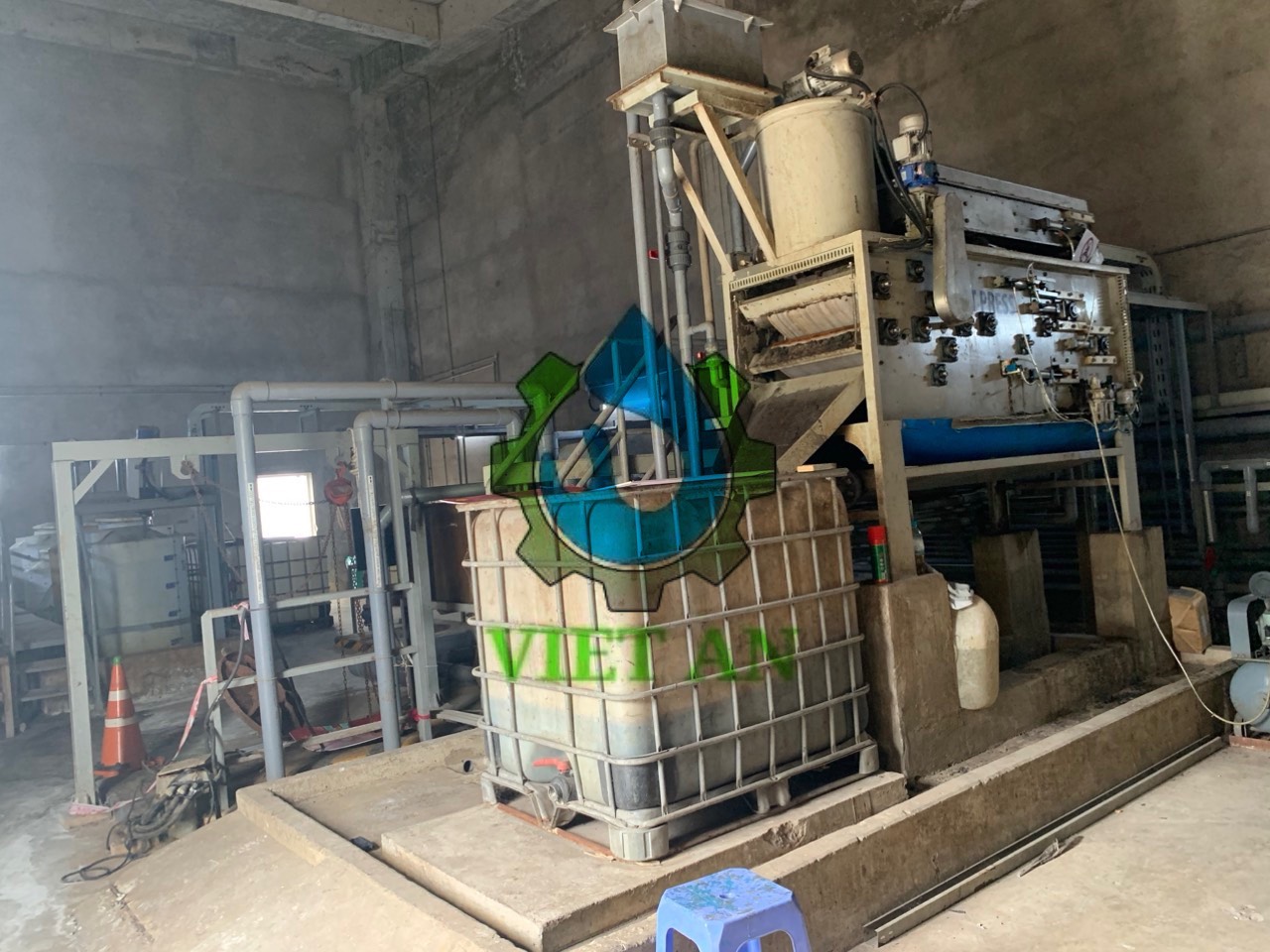 Dịch vụ bảo trì máy ép bùn Băng tải Việt An