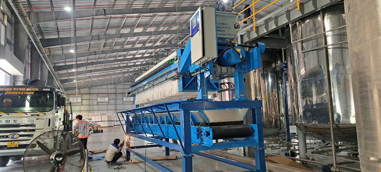 Máy ép bùn Việt An