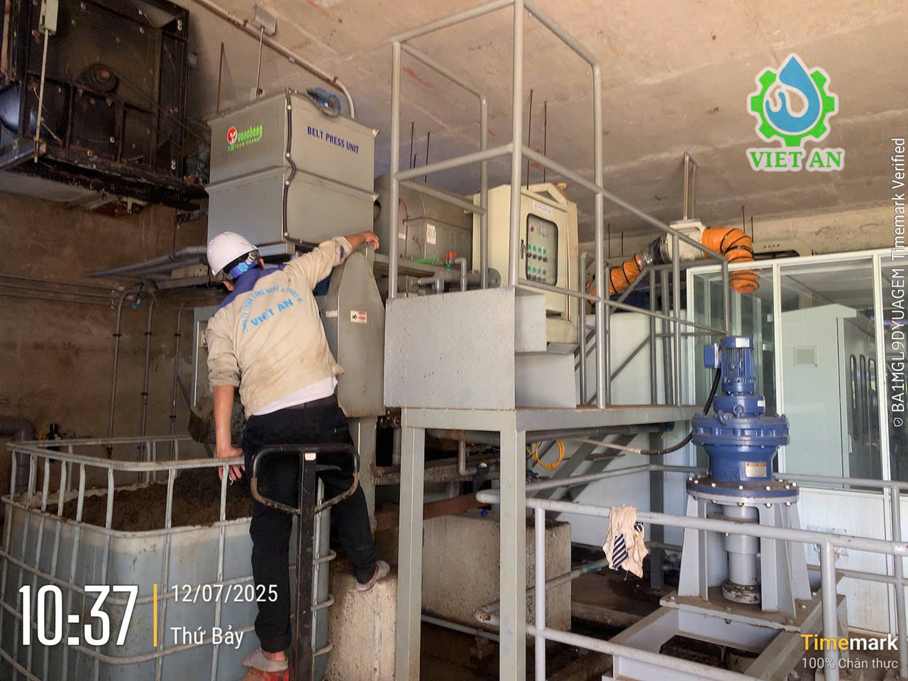 Dịch vụ bảo trì máy ép bùn Băng tải