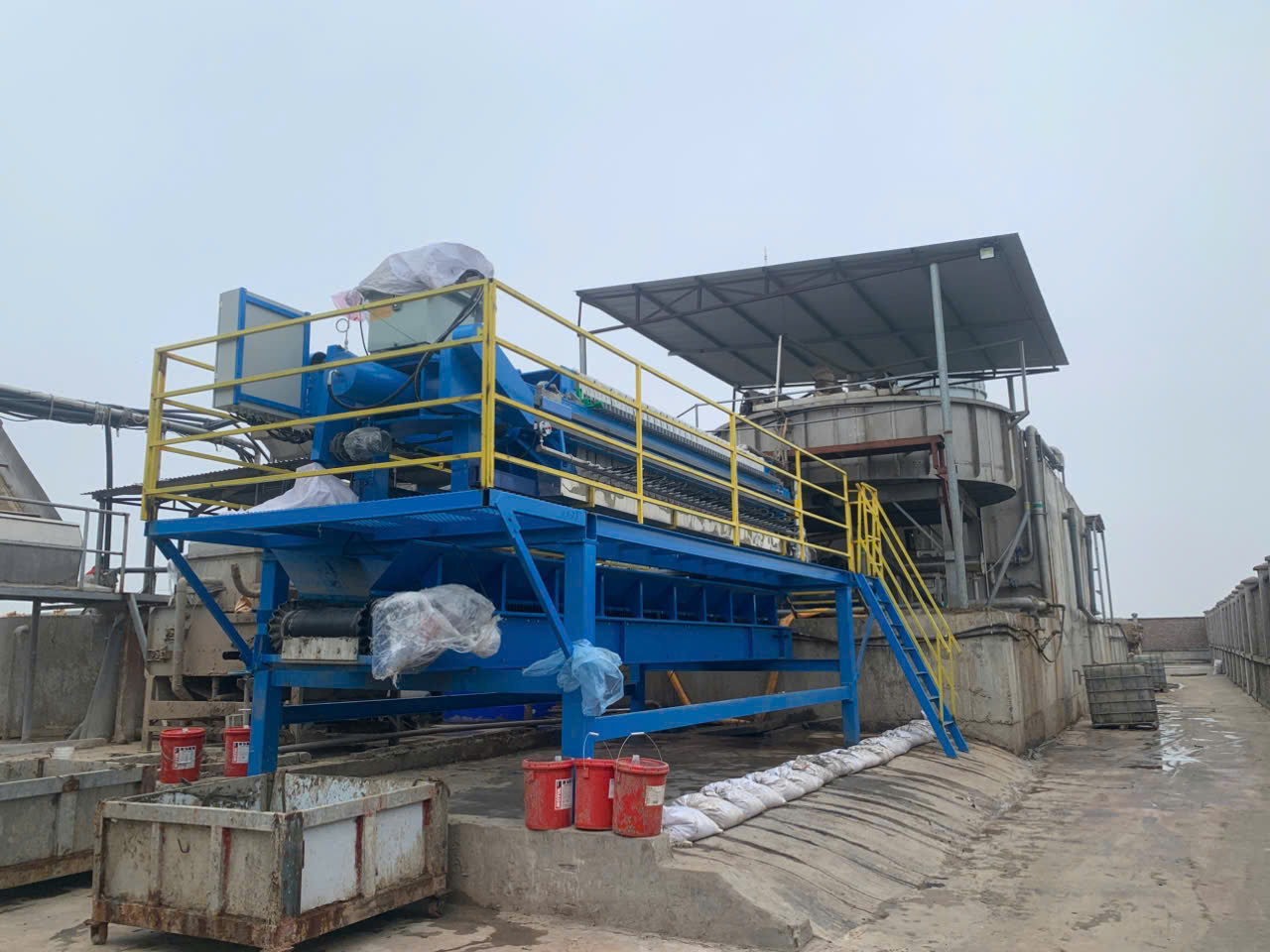 Máy ép bùn Việt An