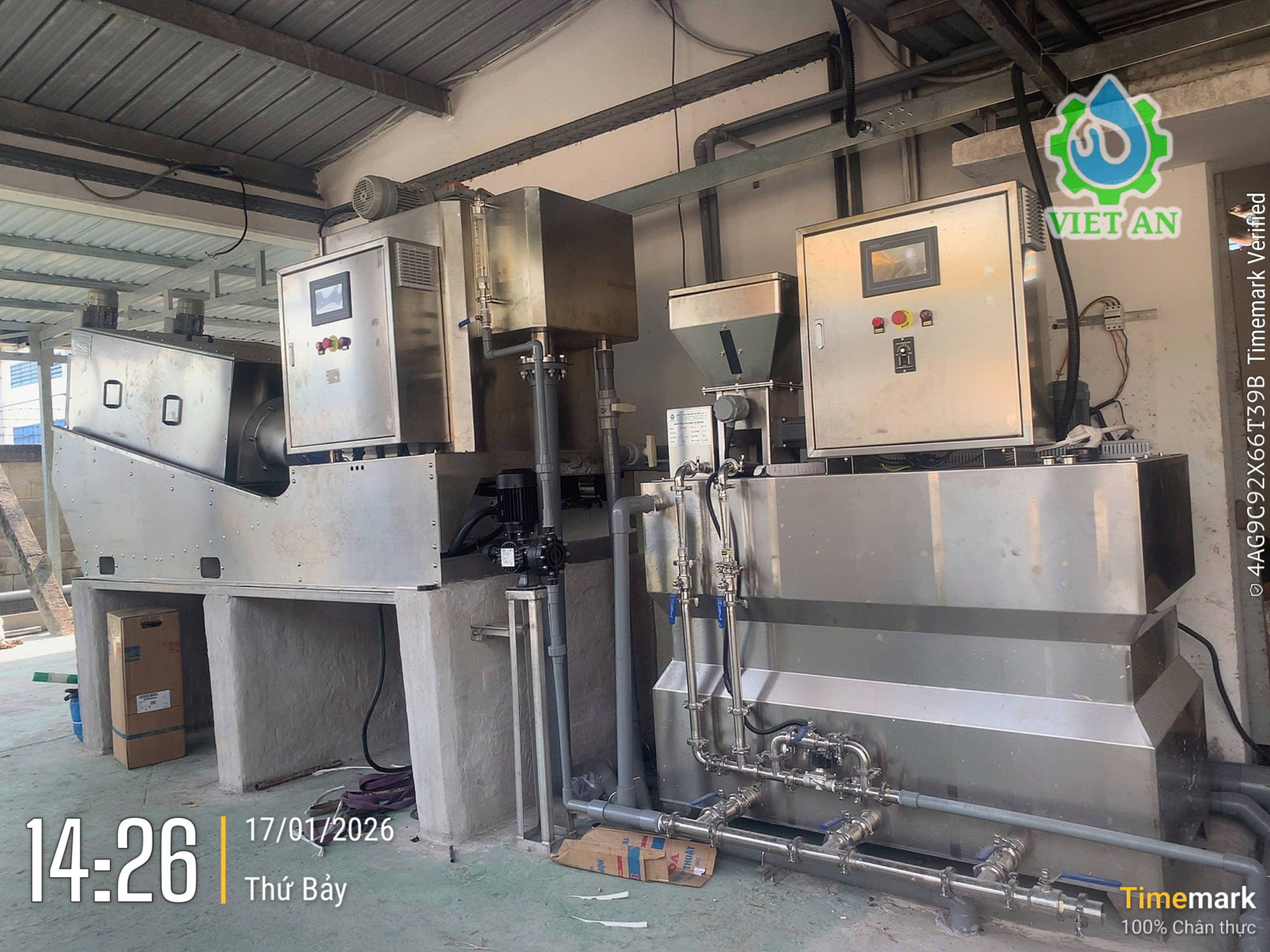 Máy pha Polymer tự động