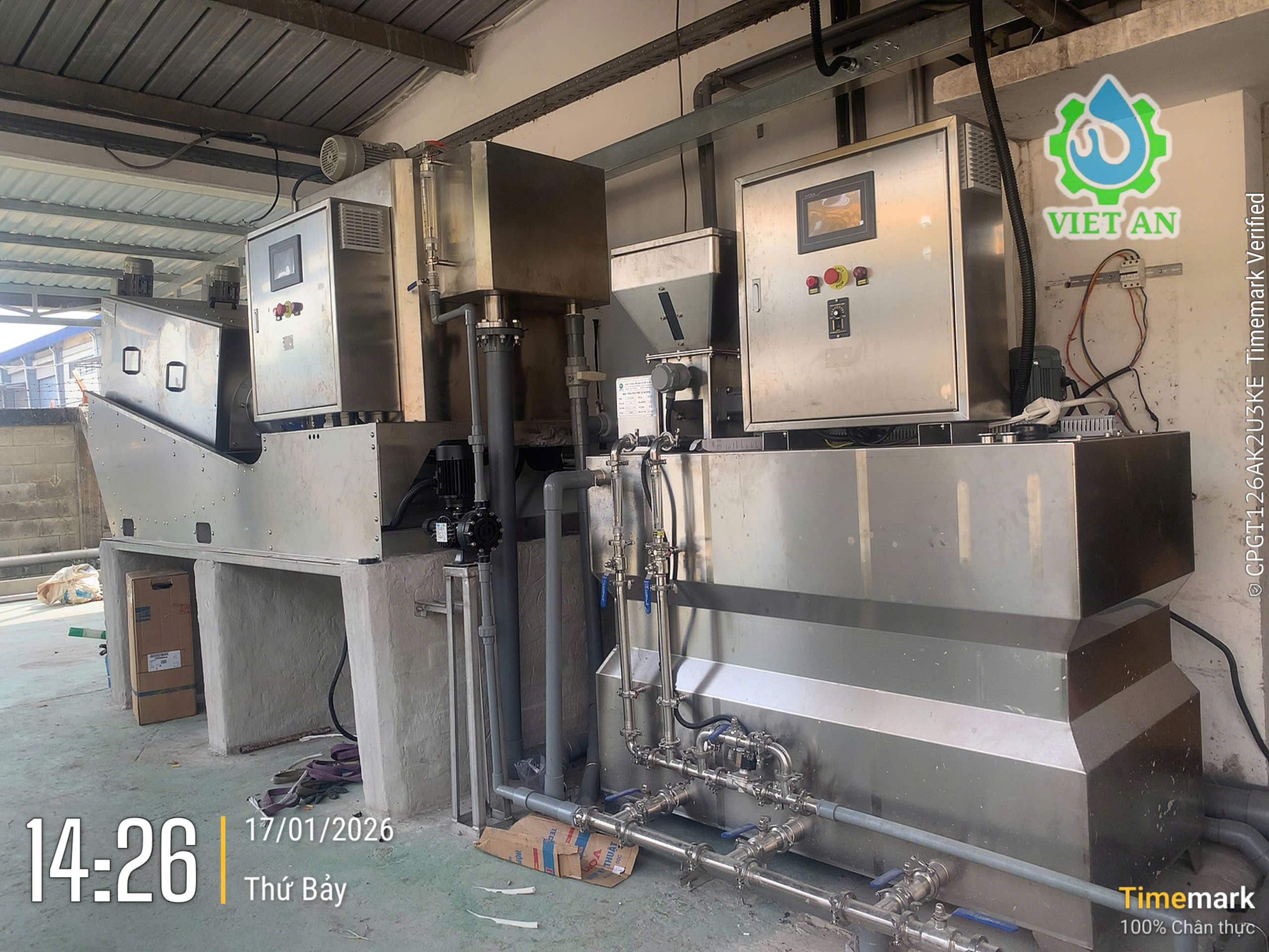 Hệ thống pha Polymer tự động